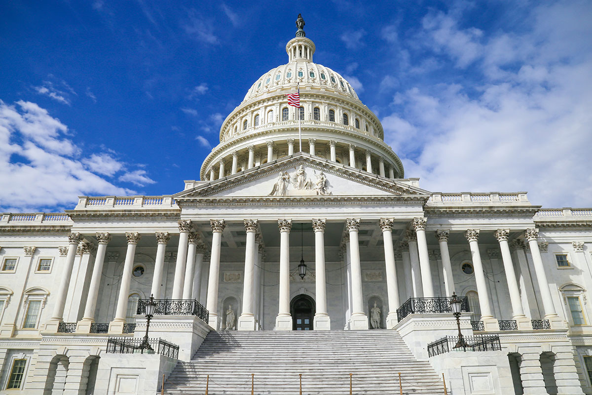 US Capitol Building in Washington DC